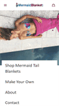 Mobile Screenshot of mermaidblanket.com